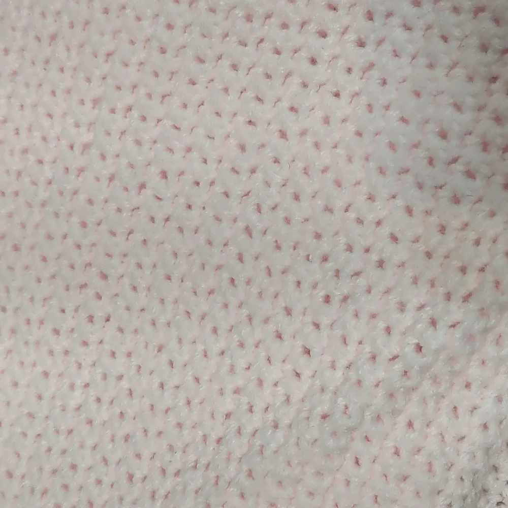 HANDMADE Soft Pink Baby Blanket - Picture 2 of 2